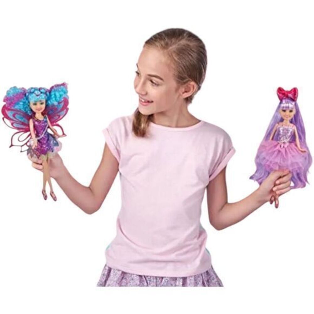 NEW Sparkle Doll Girlz Hair Dreams Rainbow Fairy 10.5"Doll by ZURU RG8W2 New box - Picture 6 of 6